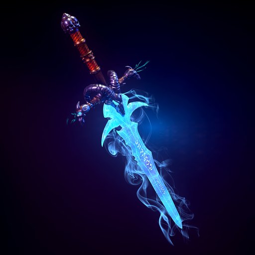 Frostmourn Sword | Historical Weapons models | BlenderKit