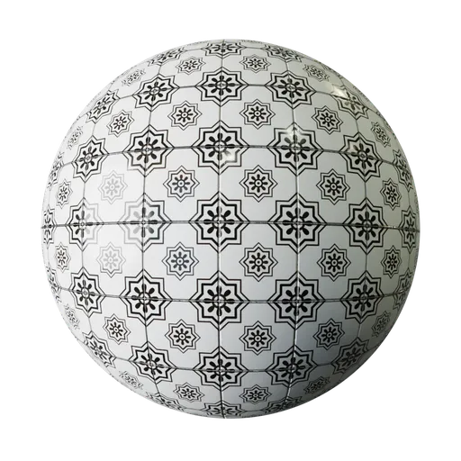 Geometric Moroccan Ceramic Tiles