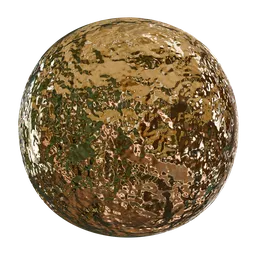 Hammered Gold (Procedural)