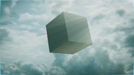 Floating Monolith Above the Clouds