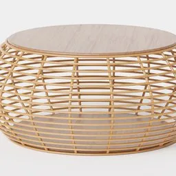 Rattan Coffee Table