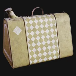 PostWar 20L Triangular Jerrycan Yellow