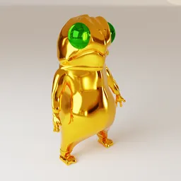 Gold Frog