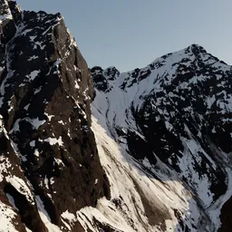 Large Mountain Side Photoscan