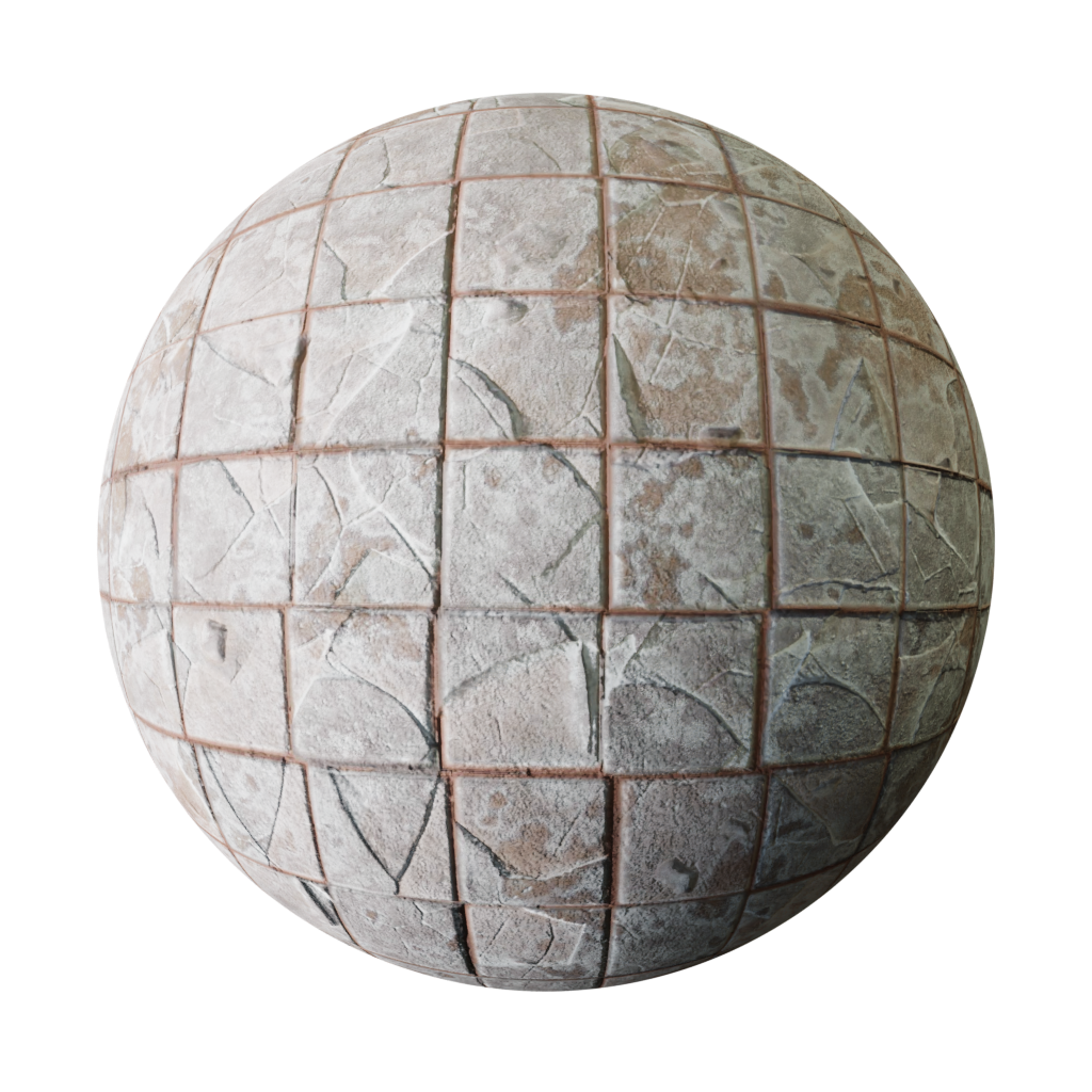 blenderkit-download-the-free-white-cracked-square-tiles-material