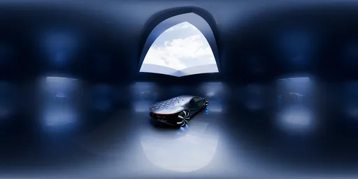 Car studio hdri