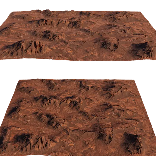 Fluvival Dunes Mountains