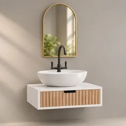 Modern Bathroom Vanity with Sink