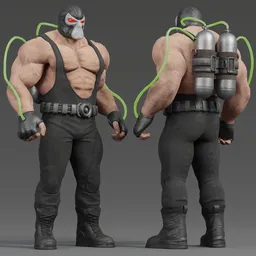 Venom Brute Riged Character