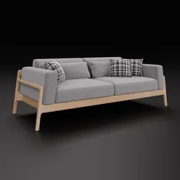 Sofa Fawn 3-Seater
