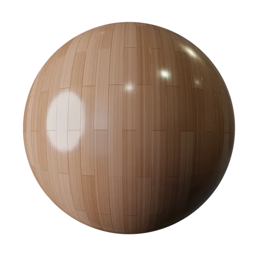 High-quality PBR texture for 3D rendering with realistic wood plank details.