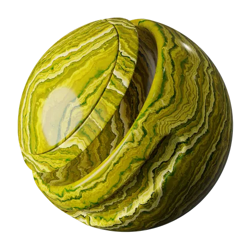Yellow marble