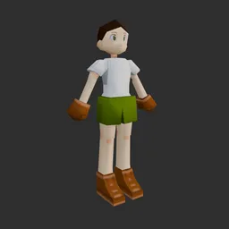Low Poly Boy