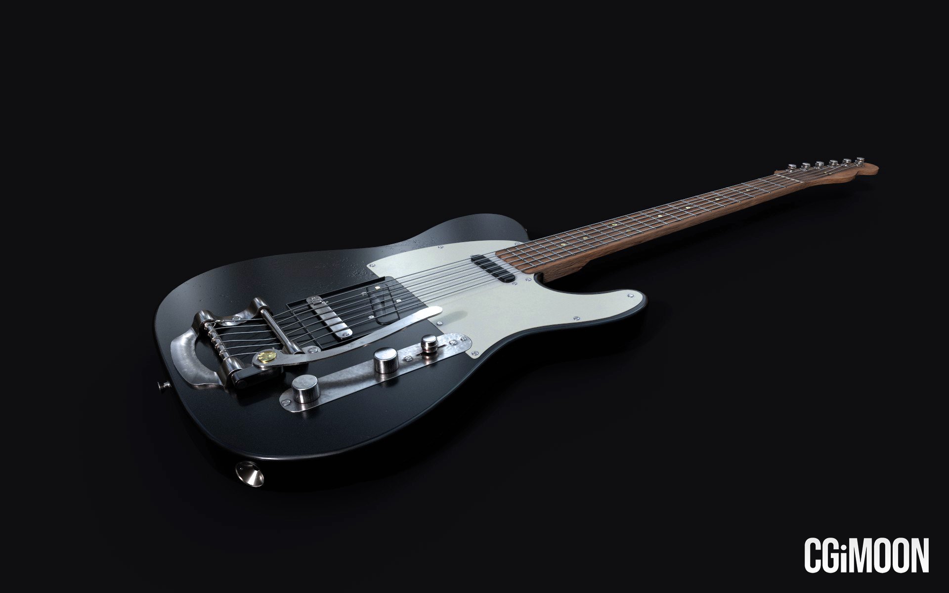 Electric Guitar | Instruments models | BlenderKit