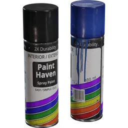 Spray Paint Bottles