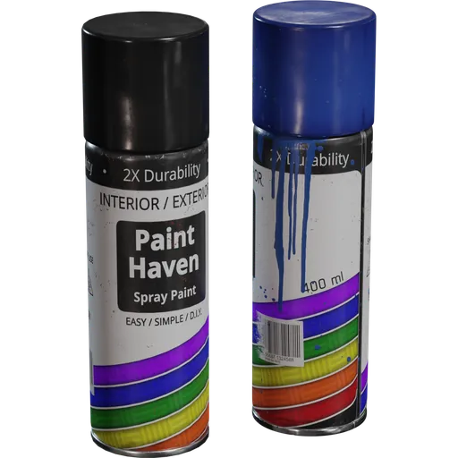 Spray Paint Bottles