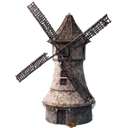 Medieval windmill