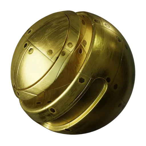 Brass Riveted Panels