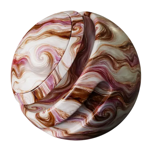 Rose Taupe Copper Marble