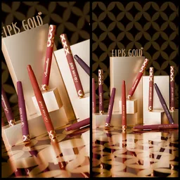 Lip crayon royal lipstick mockup