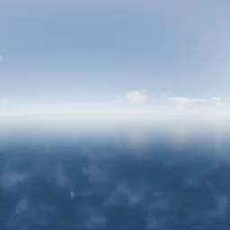Sunny Ocean Horizon Sky HDRI