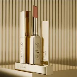 Lipstick golden theme mockup