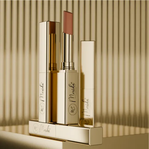 Lipstick golden theme mockup