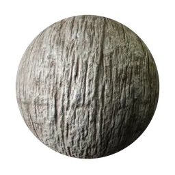 2K weathered wood PBR texture for Blender 3D, showcasing a photorealistic old silver wood surface without displacement.