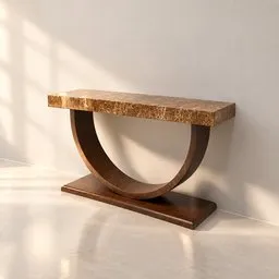 Modern Luxury Wooden Console Table