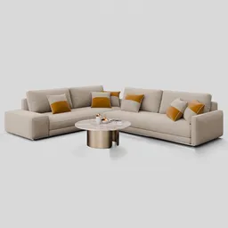 Modern Elegant Sofa Miles