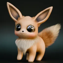 Eevee Pokemon (Rigged)