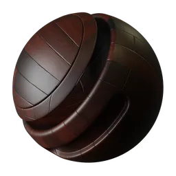 Procedural Dark Mahogany Floor