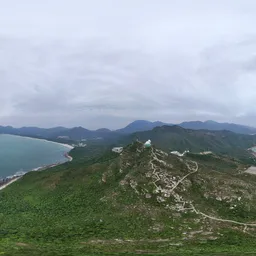 Green tree mountain cloud bluesky