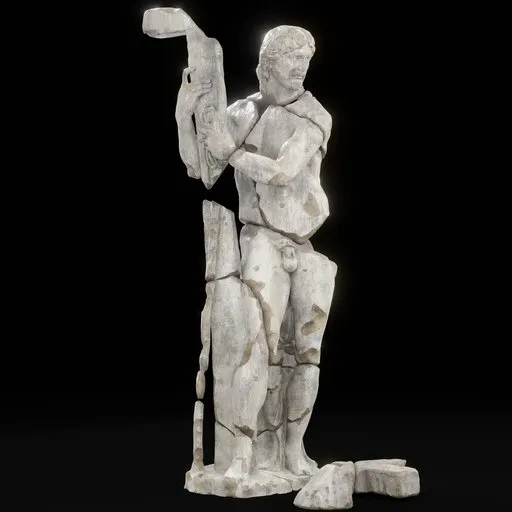 statue of Risen Christ1 dmg