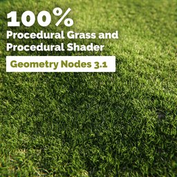 Procedural Grass (Geometry Nodes)