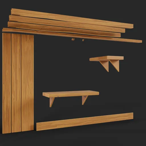 Stylized Wooden Planks
