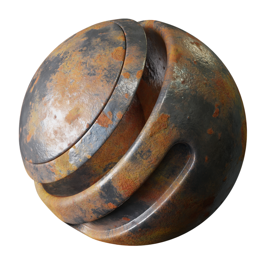 Blenderkit Download The Free Pbr Rusty Metal Material