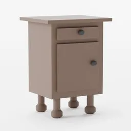 Bedsidetable - LowPoly