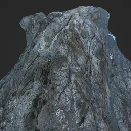 Rocky Mountain Side Photoscan