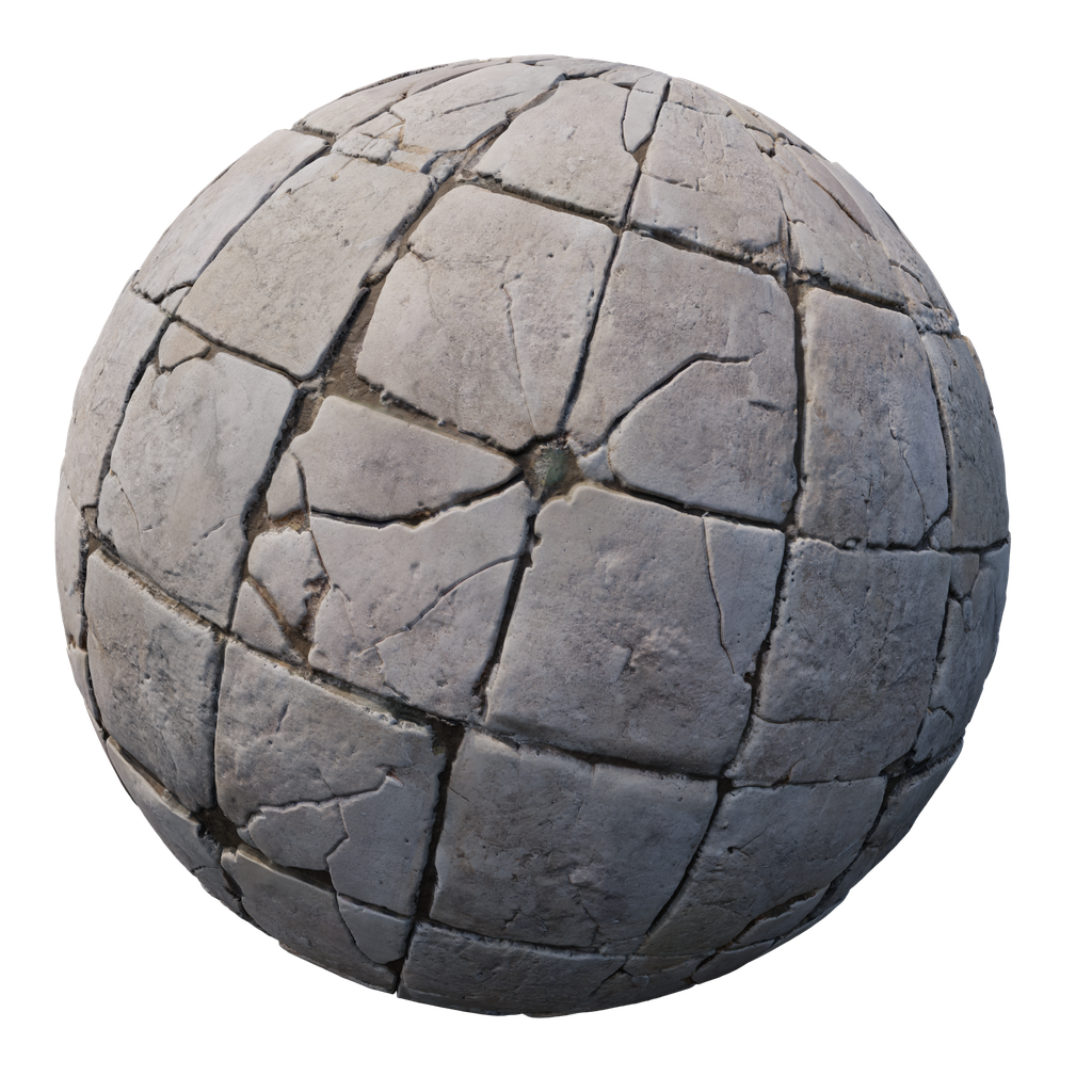 Old Concrete Tiles | FREE tiles materials | BlenderKit