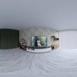 Modern Minimal Living Room