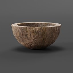 Wooden bowl