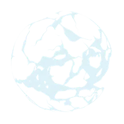 PBR Anime-style electricity material texture for 3D rendering in Blender EEVEE.