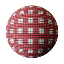 Red Gingham Pattern