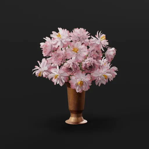 Pink Peony Flower