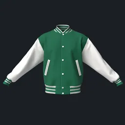 Green Varsity Jacket