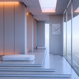 Minimalist Sky Loft