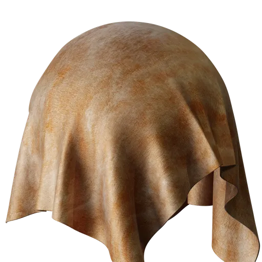 Caramel Suede Mushroom Vegan Leather