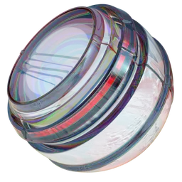 Prismatic Diamond Glass