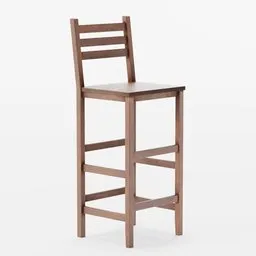 Wooden Bar Chair